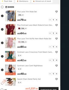 Shein New Order 59 Products